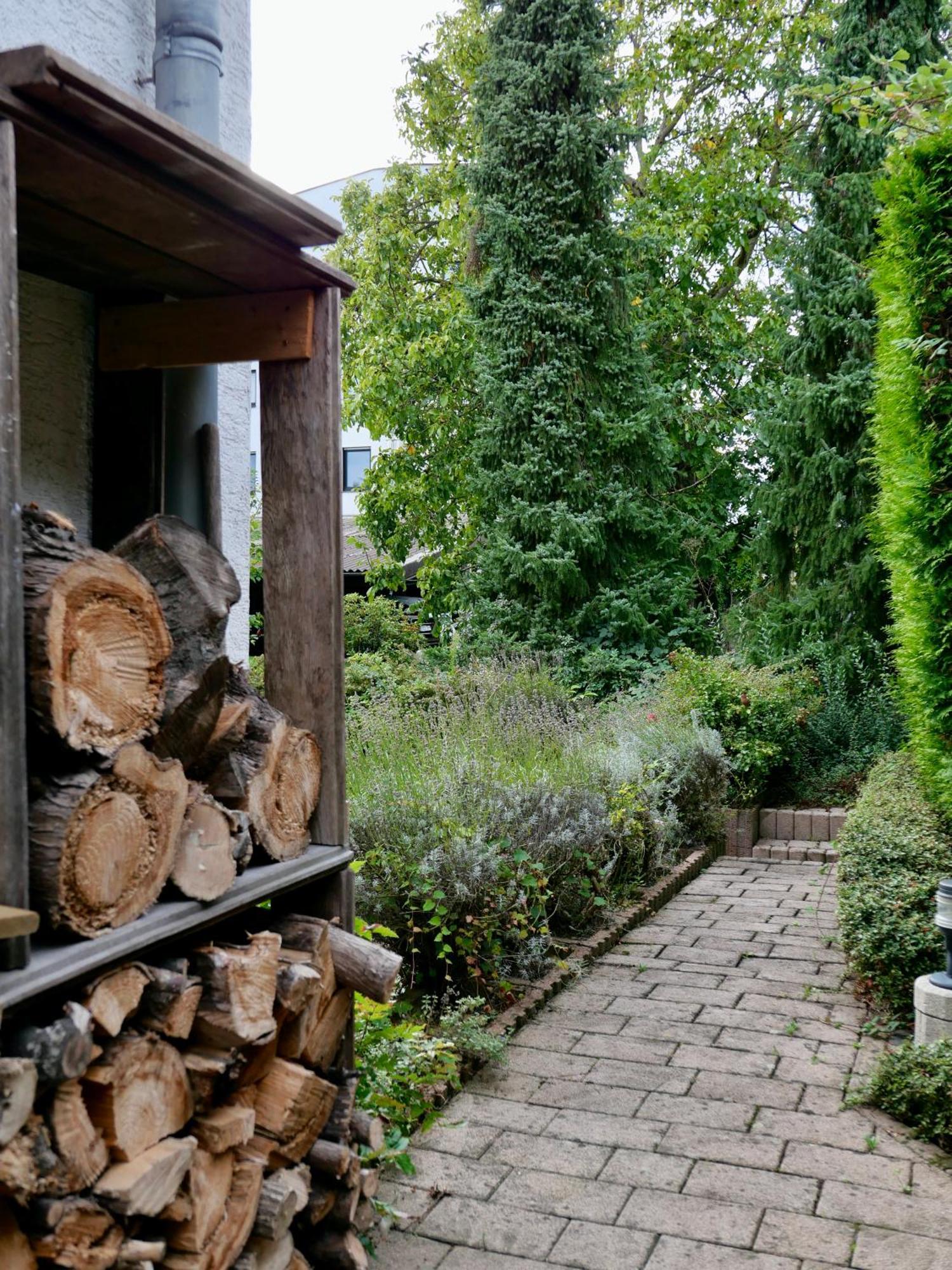 Schoenes Apartment Mit Terrasse Im Steingarten Bad Vilbel Eksteriør billede